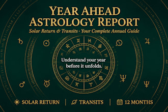 map your year ahead using solar return and transits