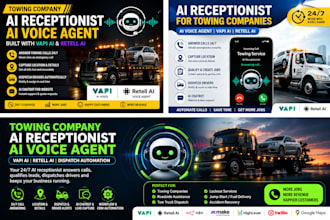 build towing company ai receptionist ai voice agent vapi retell ai crmautomation