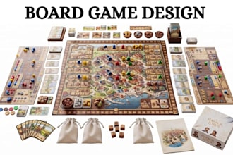 design custom board game card game board game design tabletop tcg board game art