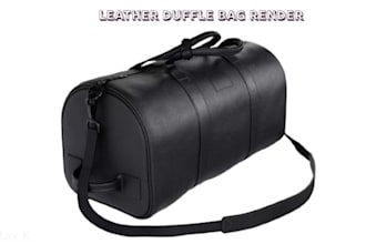 create realistic 3d handbag, tote bag, purse, luggage bag and product animation