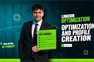 create and optimize a linkedin profile page with SEO