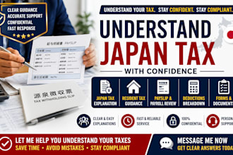 explain japan tax, resident tax, payslip, payroll, deductions, and forms