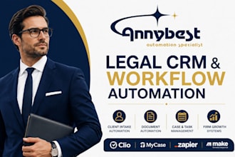 do clio mycase legal CRM client intake workflow zapier automation setup