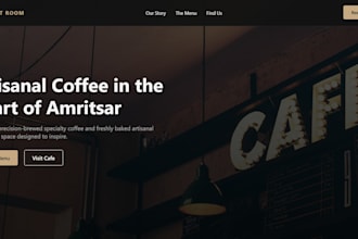 code a responsive HTML CSS and javascript single page website