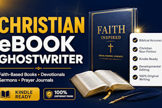 christian ebook ghostwriter christian ghost book writer