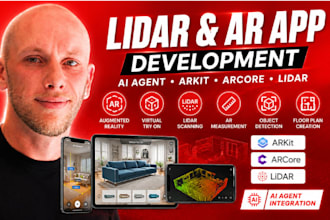 ai powered lidar app virtual try on lidar app using arkit llm webar IOS lidar