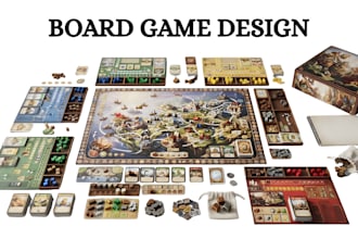 design custom board game design card game tabletop game game mechanics tcg card