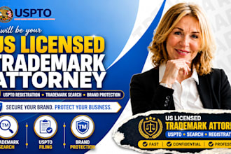file your uspto trademark application as a US trademark attorney
