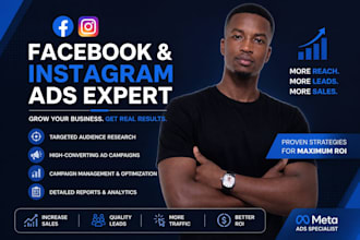 create and manage facebook and instagram ads campaign