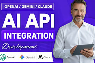 integrate ai features using openai, gemini, and claude apis