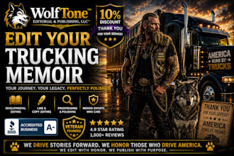 edit your trucking memoir