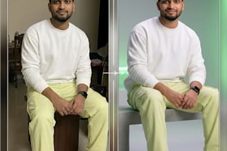 do professional photo editing and realistic ai art generation