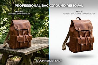 do professional background removal and cutout images