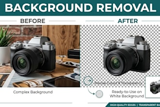 do professional background removal and cutout images
