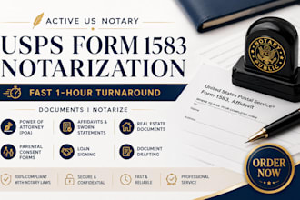 perform online notary service