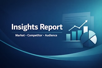 deliver a clear and actionable insights report