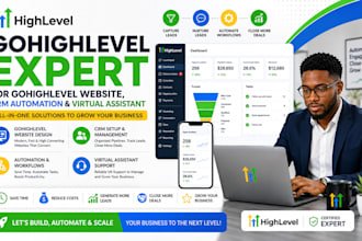 gohighlevel expert for gohighlevel website crm automation and virtual assistant
