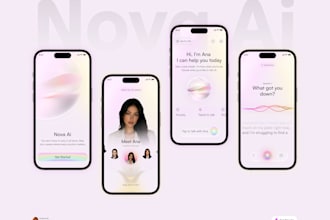 design professional mobile app UI UX screens in figma