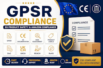do gpsr compliance, eu product safety, ce documentation and amazon compliance
