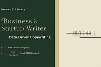 be your professional business writer for setup blogs and SEO content