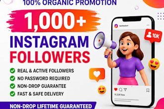 grow 1000 instagram followers instant