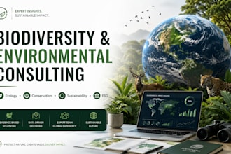 prepare biodiversity assessment, conservation plan, and environmental report