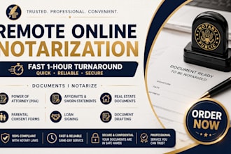notarize usps form 1583, legal documents, affidavits, poa online same day notary