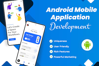 develop professional android app using kotlin, mvvm and firebase
