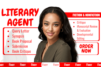 prepare submission materials, find literary agents and submit your manuscript