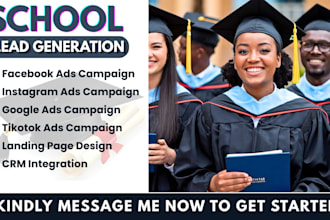 school leads, school facebook ads, school google ads, school video ads