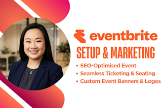 setup and optimise your eventbrite event