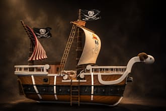 create game ready 3d assets and props