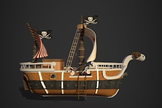 create game ready 3d assets and props