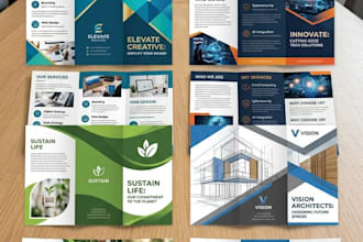 design professional brochures that showcase your brand with impact