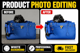 do amazon product photo editing, retouching in 24 hours
