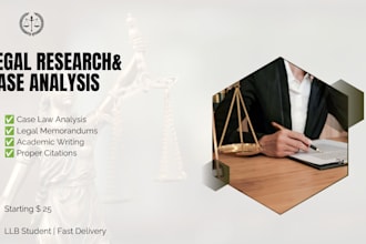 do detailed legal research and case analysis for you