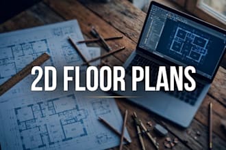 be your architect, draftsman for house plans, autocad 2d floor plan