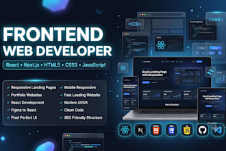 create a modern portfolio website