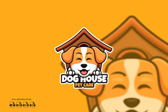 create a custom pet logo for veterinary and animal services
