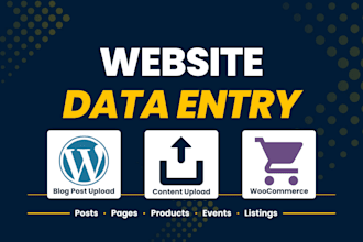 do wordpress content upload and woocommerce listing