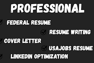 write a winning federal resume for usajobs applications