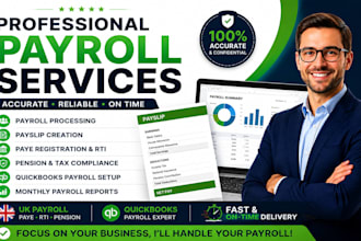 manage UK payroll hmrc paye, rti filing, employee payslips, pension contribution