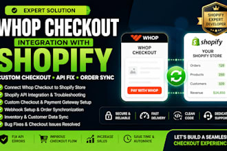 connect custom whop checkout to shopify store shopify api fix shopify checkout