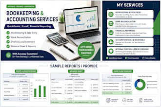 do bookkeeping, financial statement, tax return filing iris