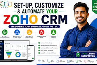 your zoho CRM expert for setup automation and customization