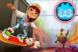 create a game in godot, and fully functional 3d godot game