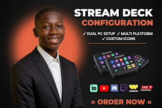 set up your stream deck for streamlabs youtube and dual pc gaming streams
