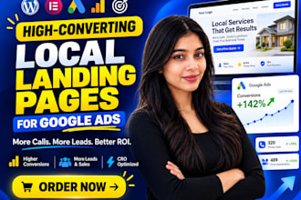 create wordpress elementor landing page for google ads setup gogle ads campaign