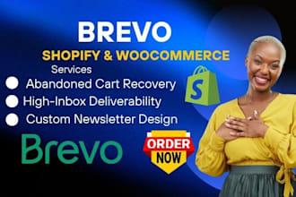 setup brevo email marketing automation for shopify woocommerce