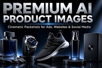 create premium ai product images and cinematic packshots